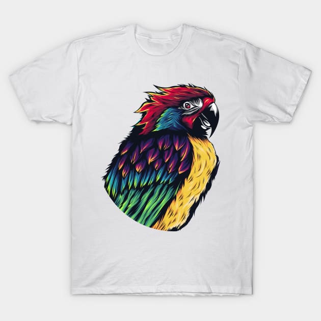 Parrot Head T-Shirt by EverGreene